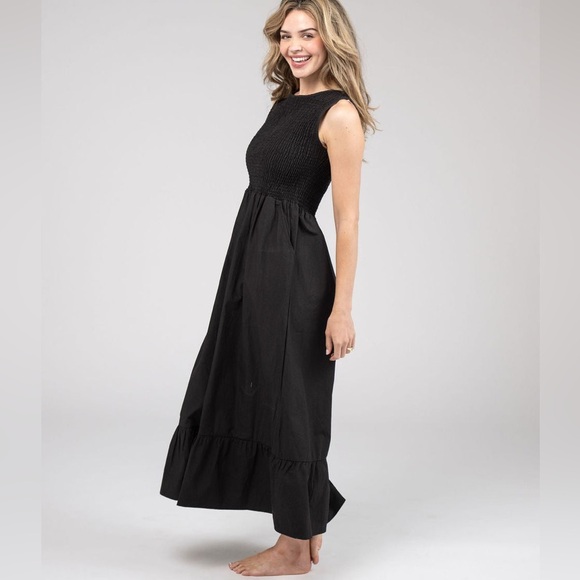 BEAU & RO The Margot Dress Black- Medium - Picture 2 of 8